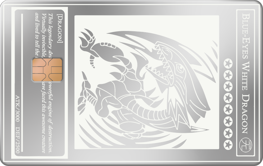 BLUE EYES WHITE DRAGON