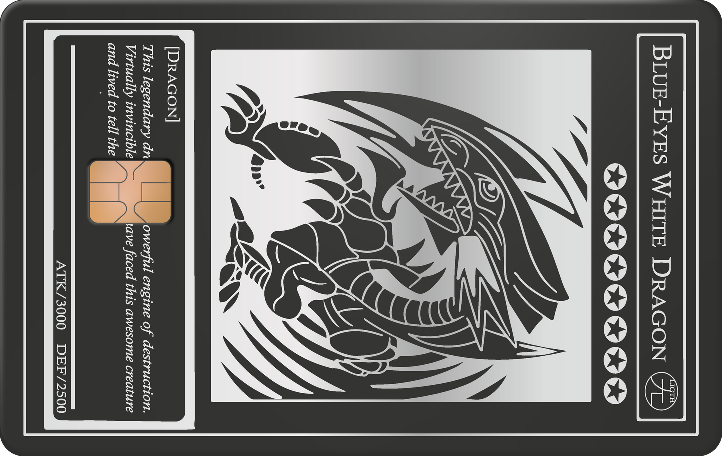 BLUE EYES WHITE DRAGON