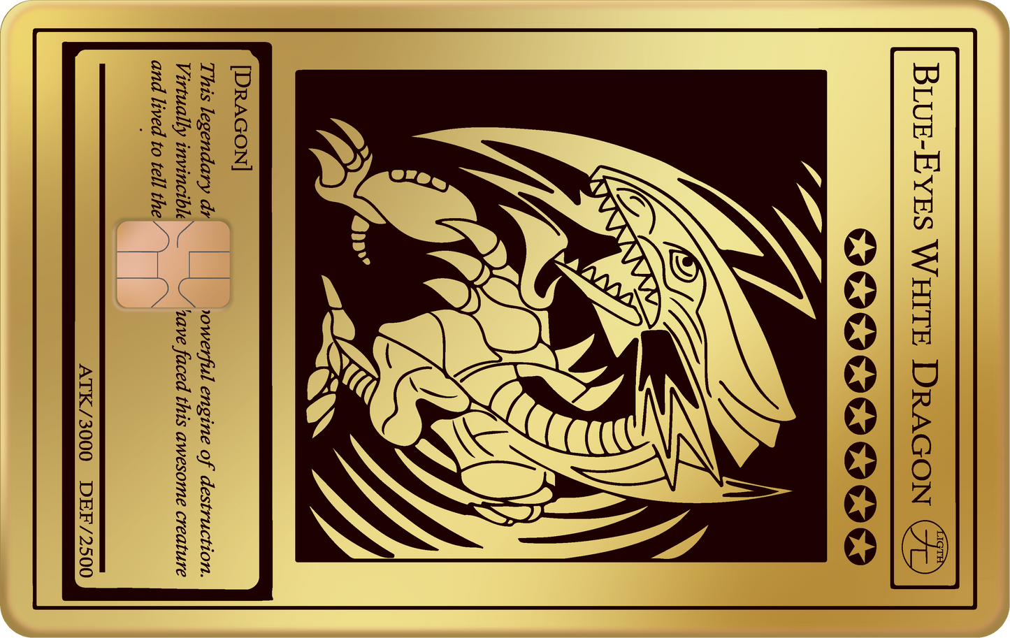 BLUE EYES WHITE DRAGON