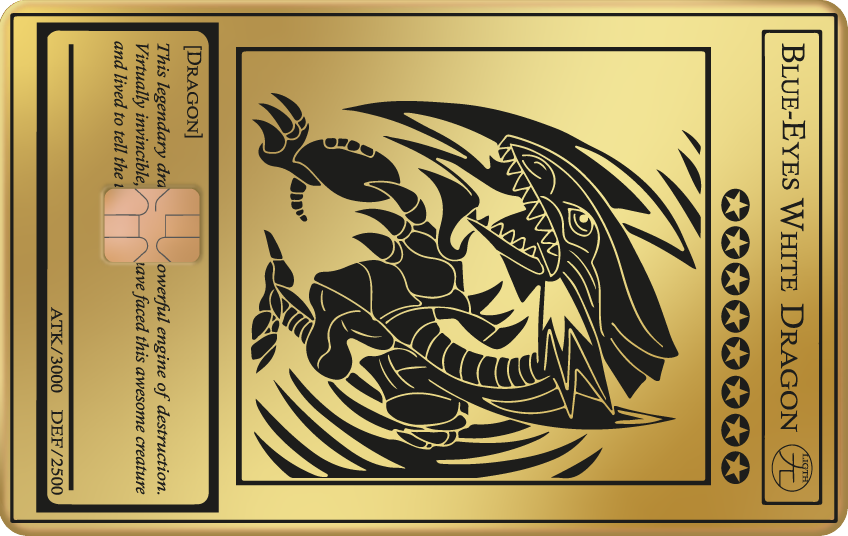 BLUE EYES WHITE DRAGON