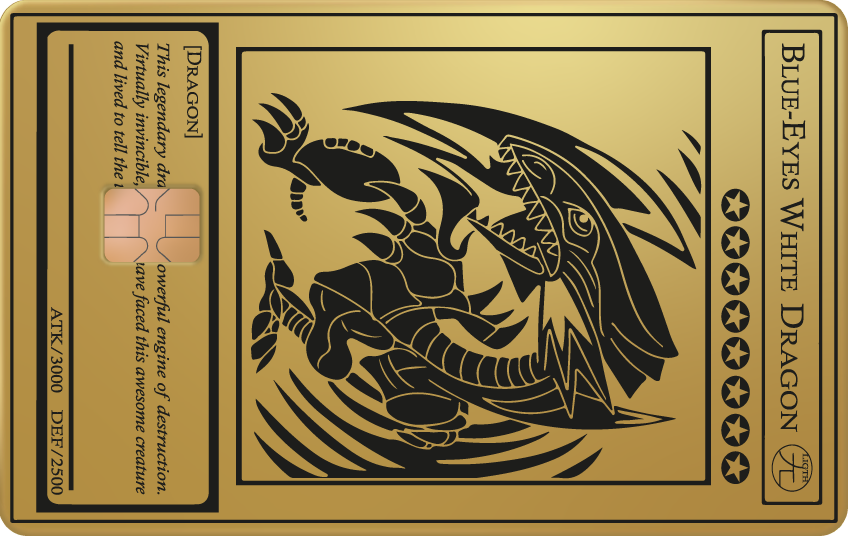 BLUE EYES WHITE DRAGON