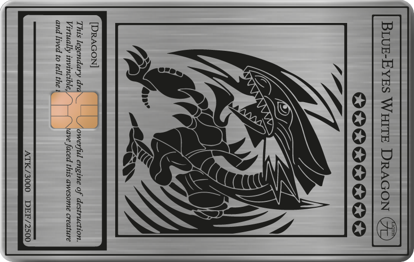 BLUE EYES WHITE DRAGON