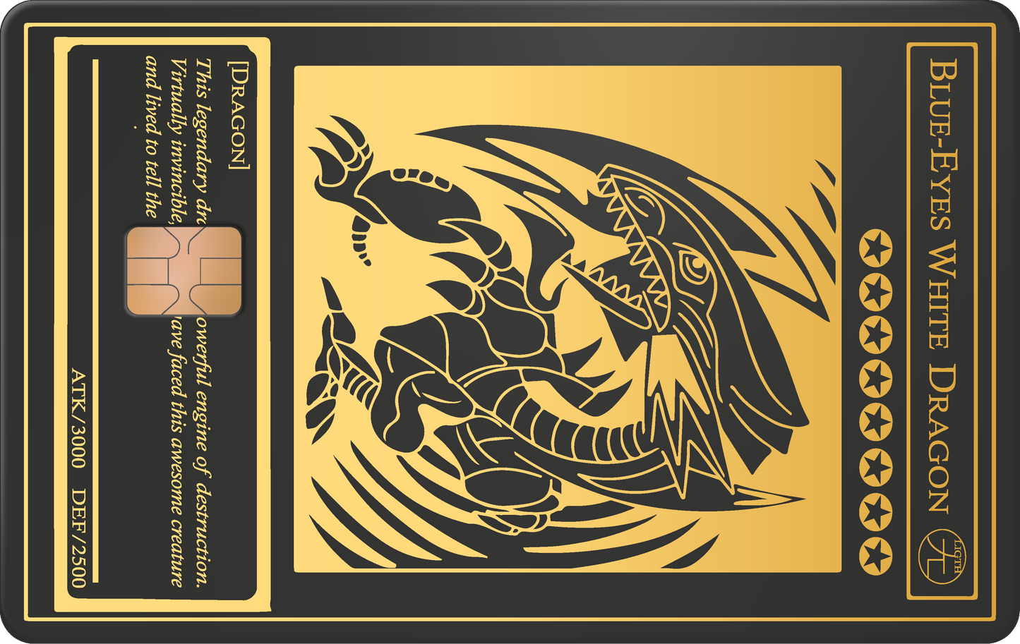 BLUE EYES WHITE DRAGON