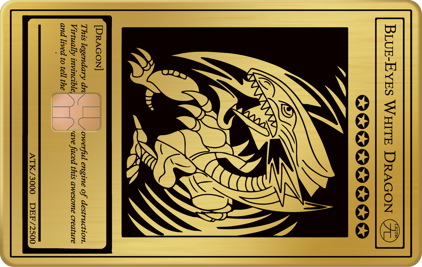 BLUE EYES WHITE DRAGON