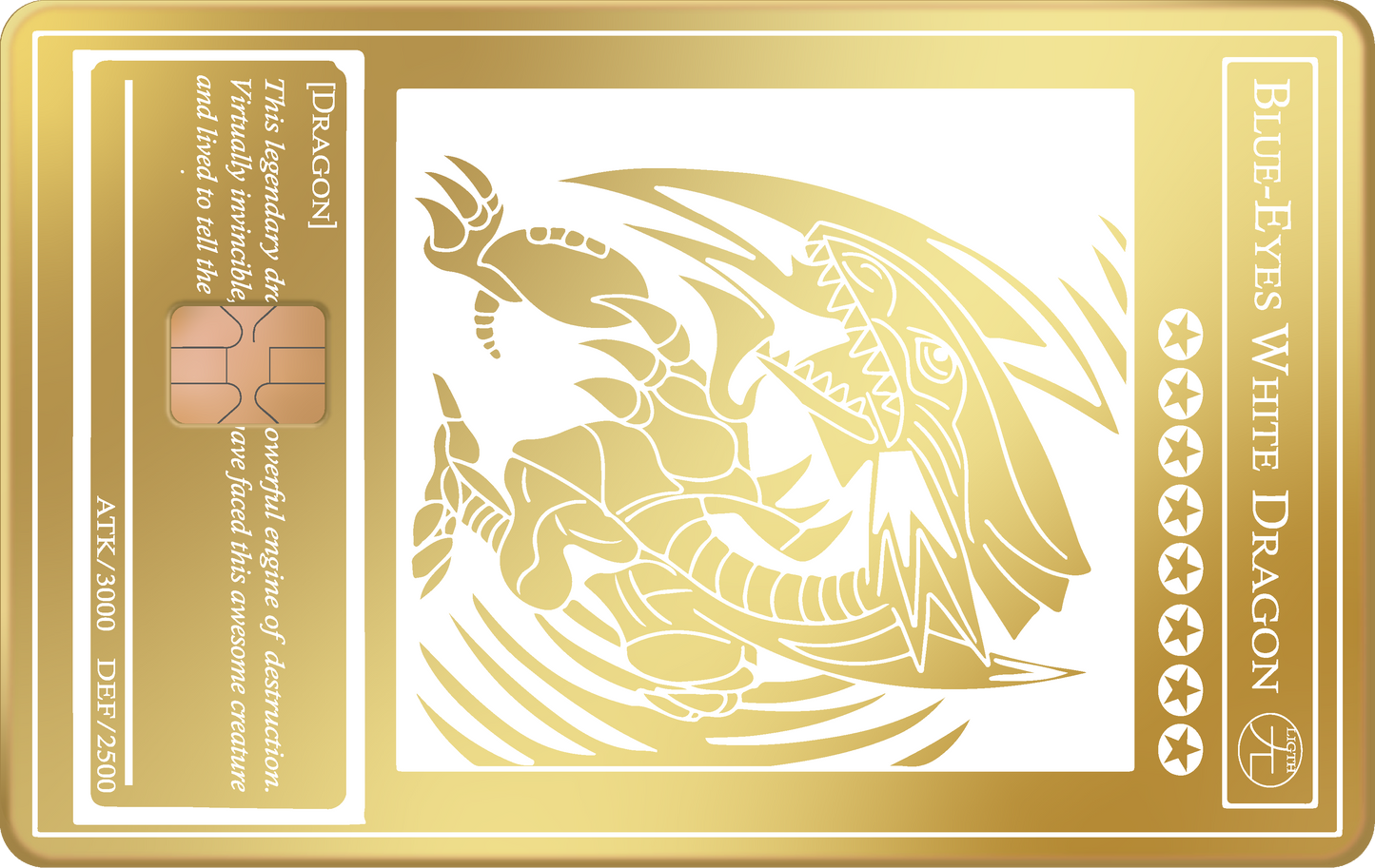 BLUE EYES WHITE DRAGON