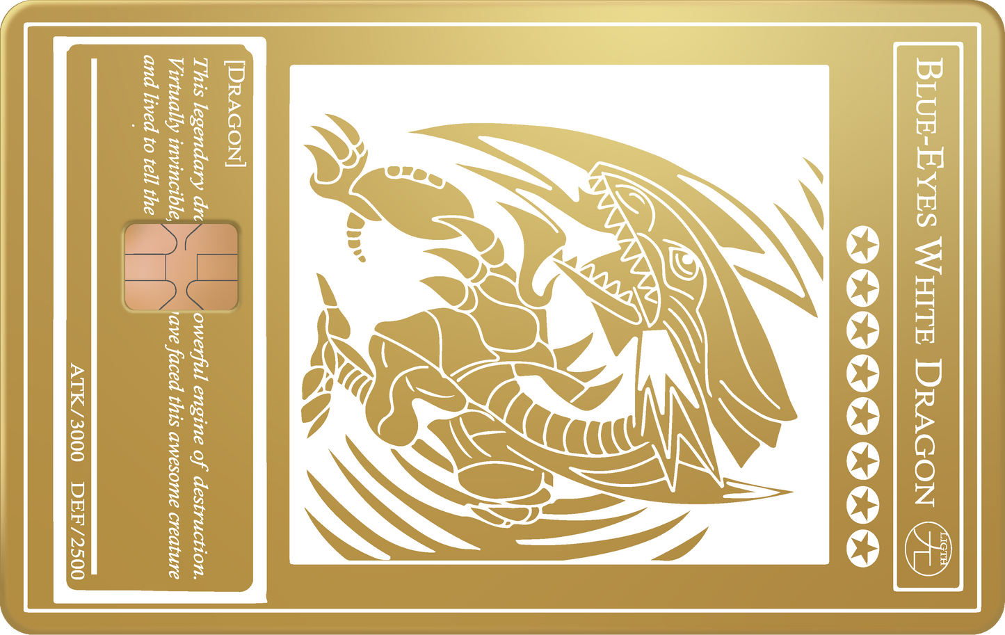 BLUE EYES WHITE DRAGON