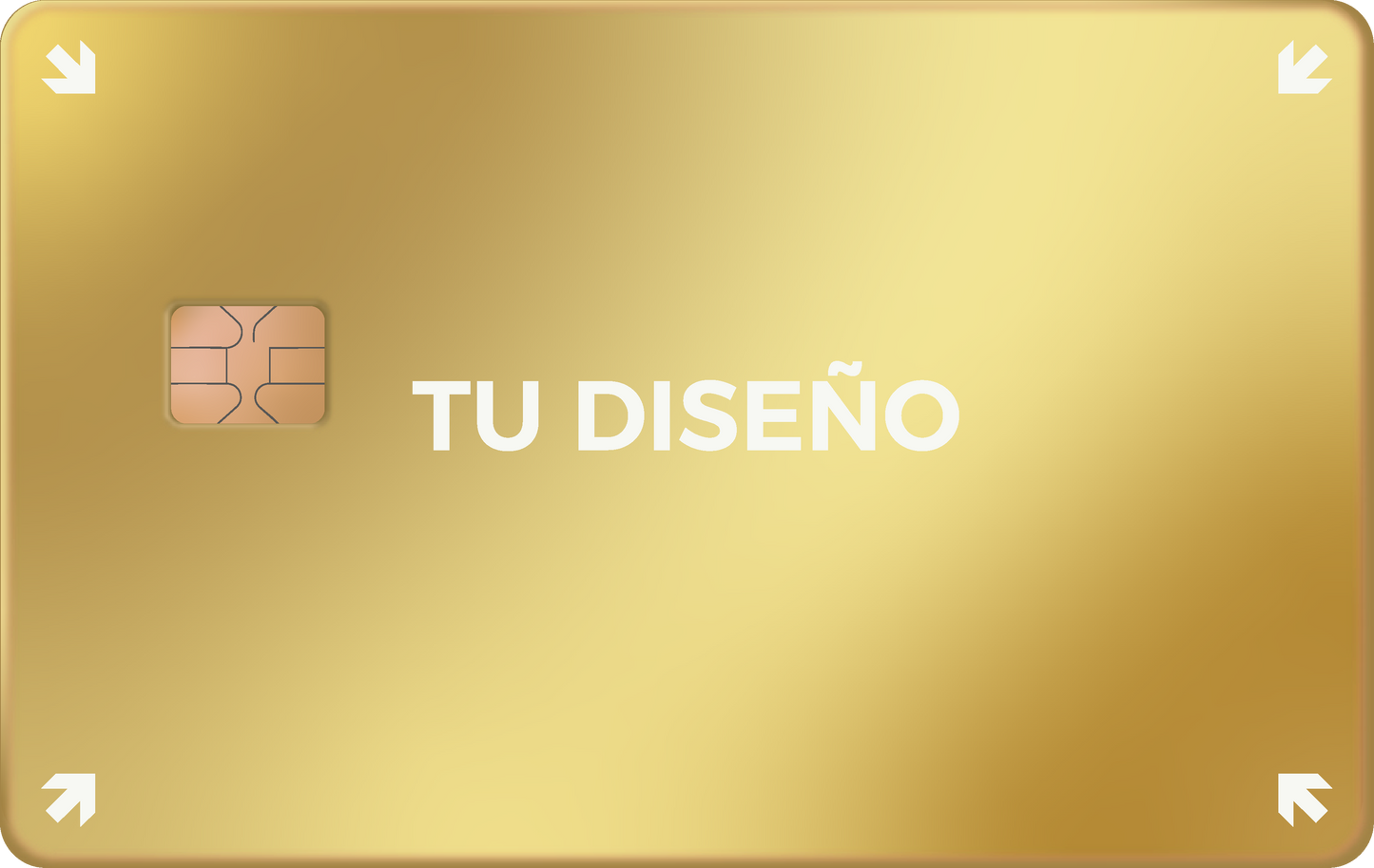 TARJETA METALICA 100% PERSONALIZADA