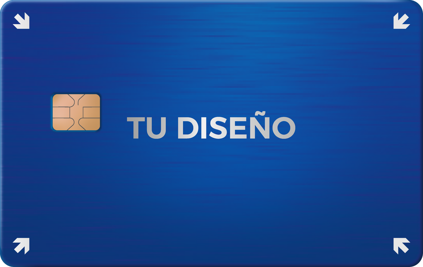 TARJETA METALICA 100% PERSONALIZADA