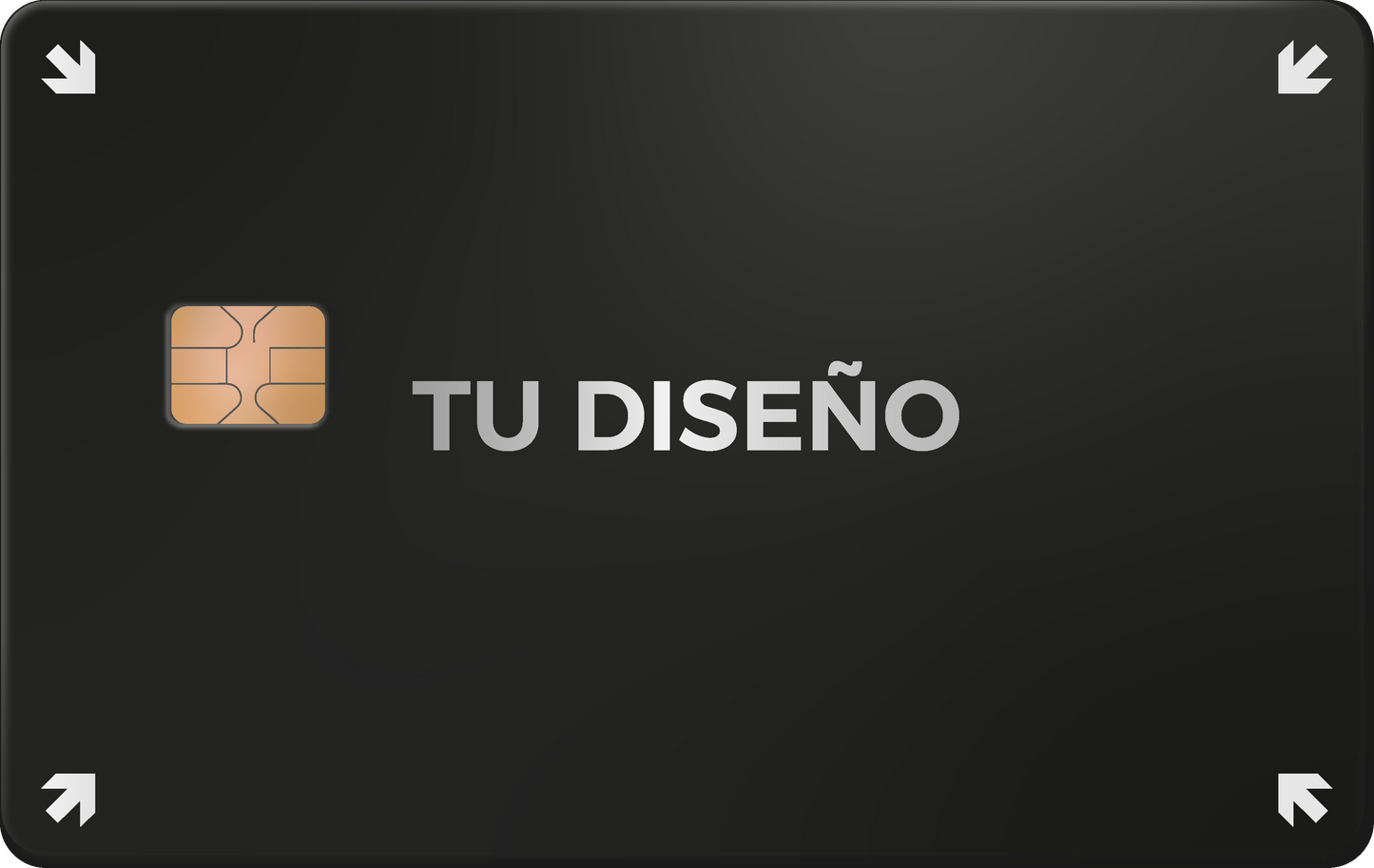 TARJETA METALICA 100% PERSONALIZADA