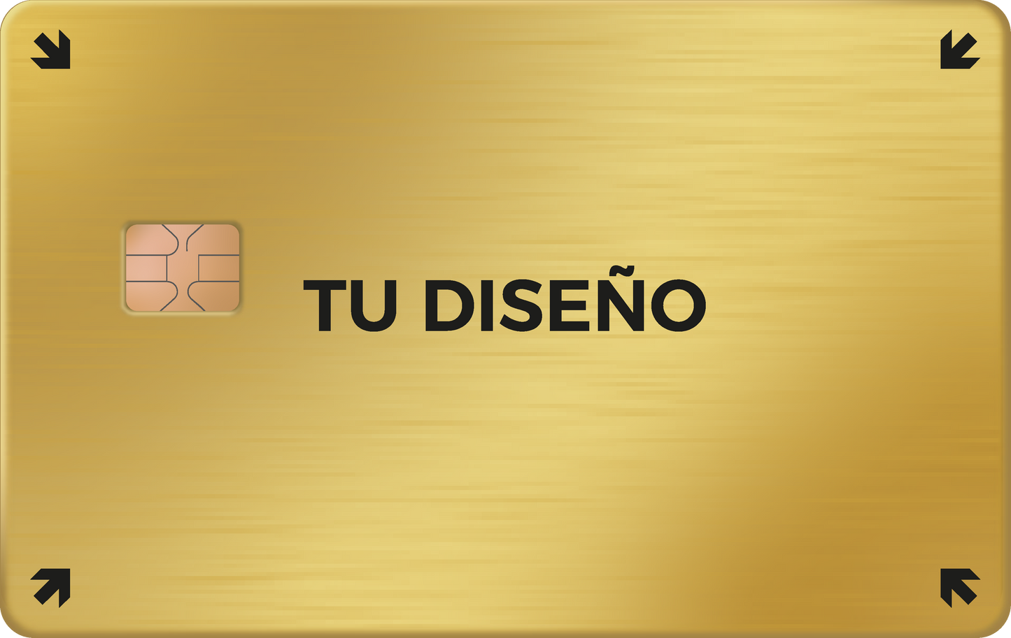 TARJETA METALICA 100% PERSONALIZADA