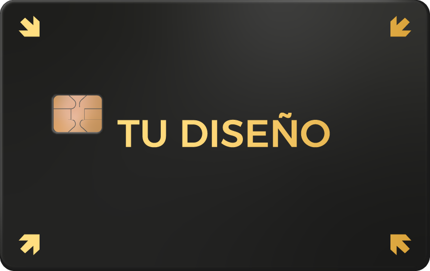 TARJETA CON DISEÑO 100% PERSONALIZADO