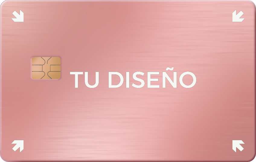 TARJETA CON DISEÑO 100% PERSONALIZADO